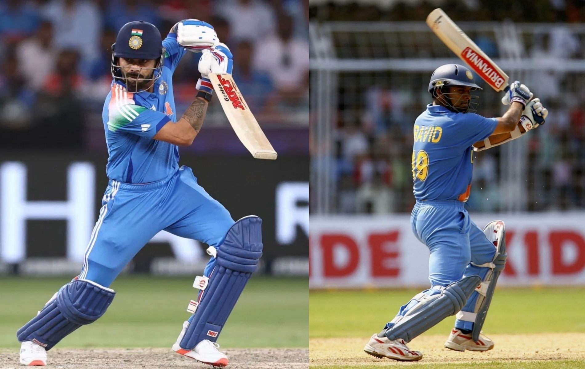 Virat Kohli, Rahul Dravid