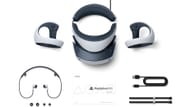 The contents of the PlayStation VR2 box (Image via Sony)