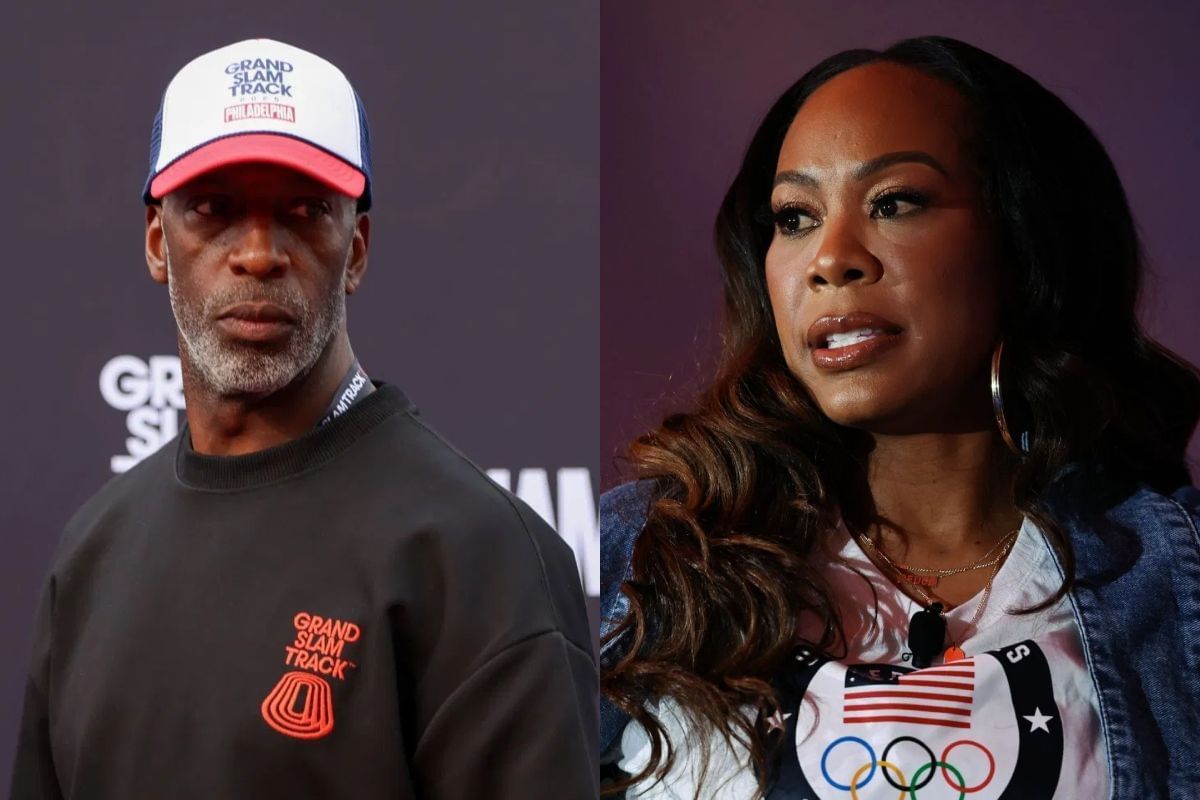 Michael Johnson and Sanya Richards-Ross - Source: getty