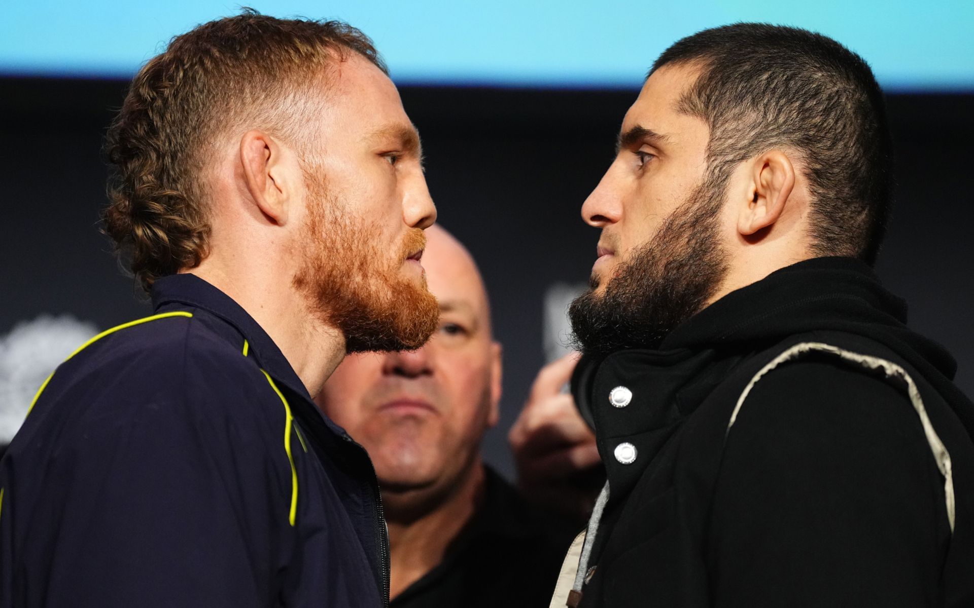 Ex-UFC champion predicts Jack Della Maddalena (left) vs. Islam Makhachev (right) fight. [Image courtesy: Getty Images]