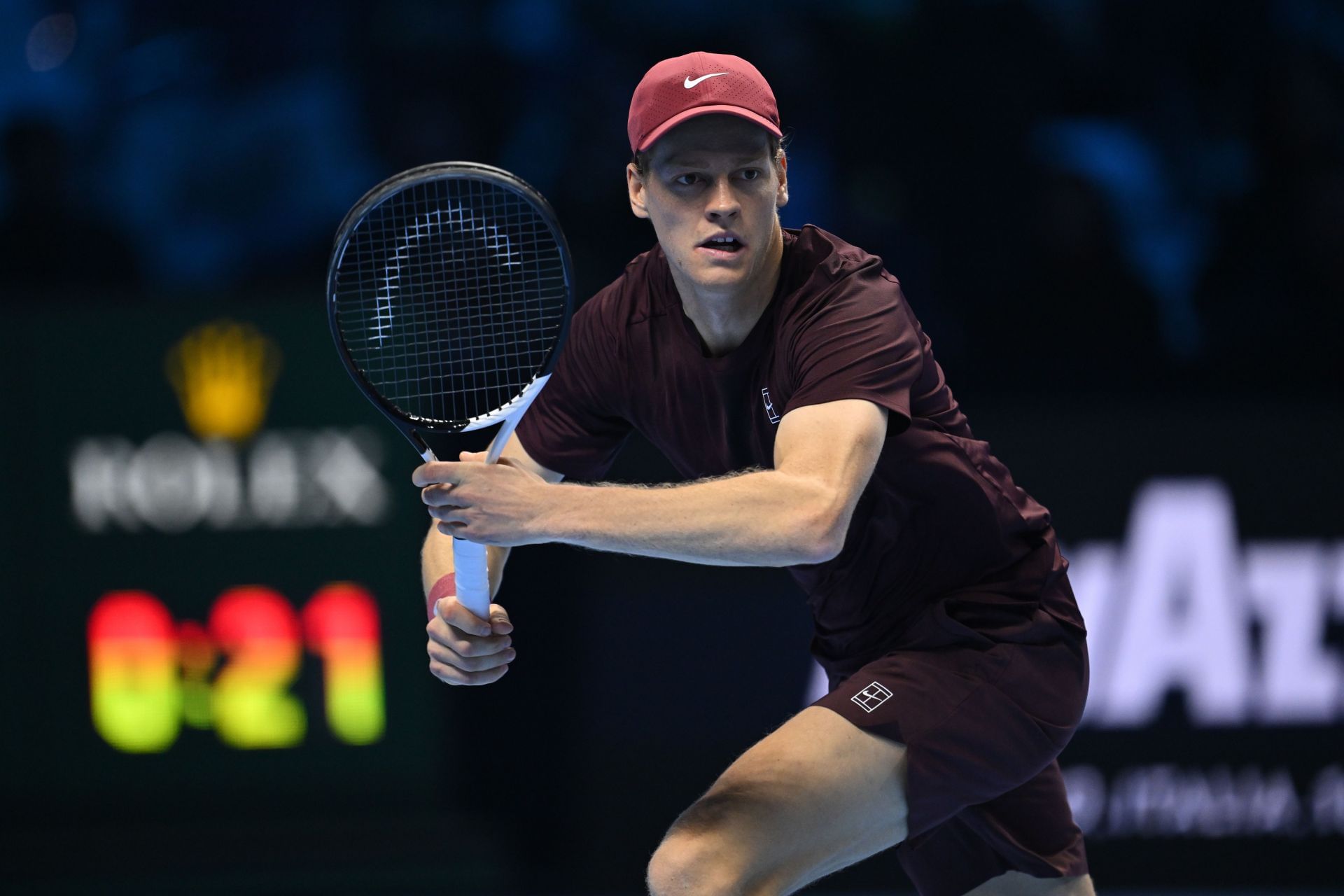 Defending champion Jannik Sinner will take on Alexander Zverev in the evening session of the ATP Finals. (Source: Getty)