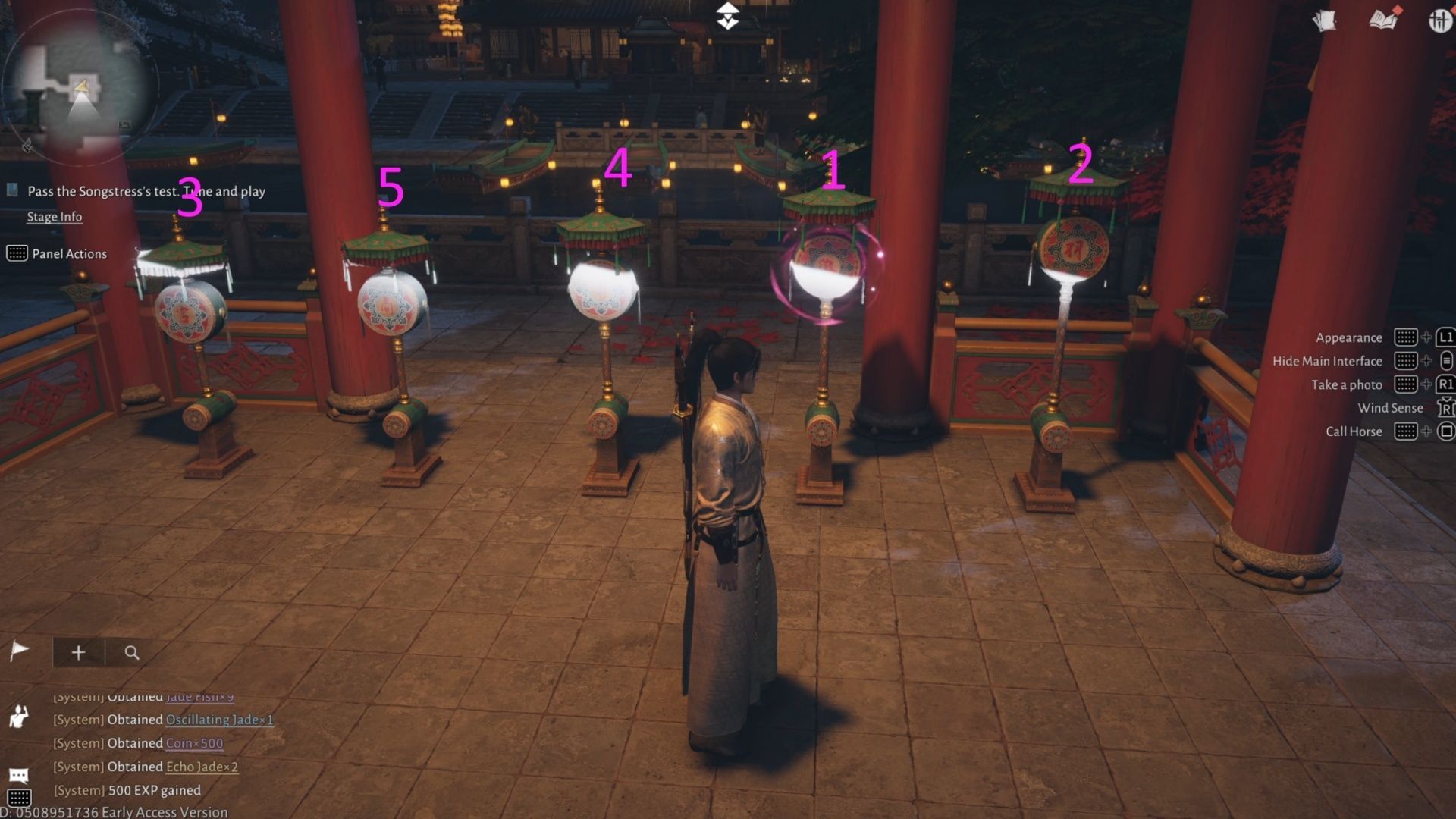 Here&#039;s the correct order to help her tune her instrument (Image via NetEase)