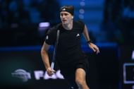 Zverev at the Nitto ATP Finals 2025 - Day 1 - Source: Getty