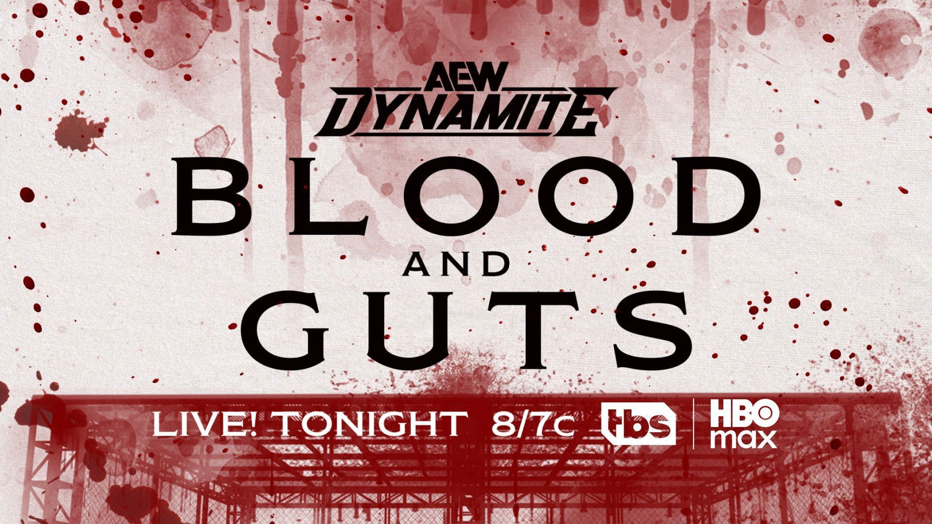 AEW Blood and Guts 2025 poster