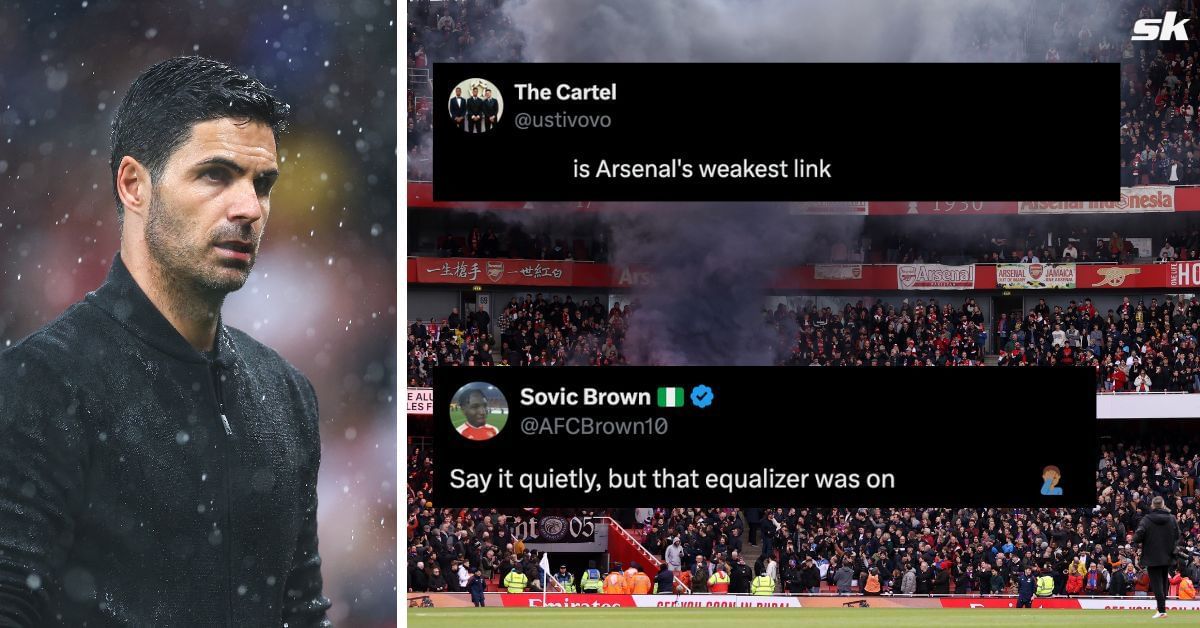 Arsenal fans blame David Raya for late equaliser in 2-2 draw at Sunderland
