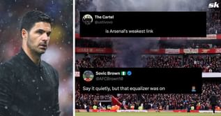 “Weakest link”, “Say it quietly” - Arsenal fans blame 30-year-old star after Gunners concede late equaliser in 2-2 draw at Sunderland