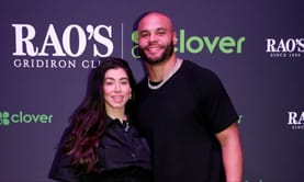 Dak Prescott's fiancée Sarah Jane poses with Gracie Hunt as Cowboys trump Chiefs 31-24 on Thanksgiving