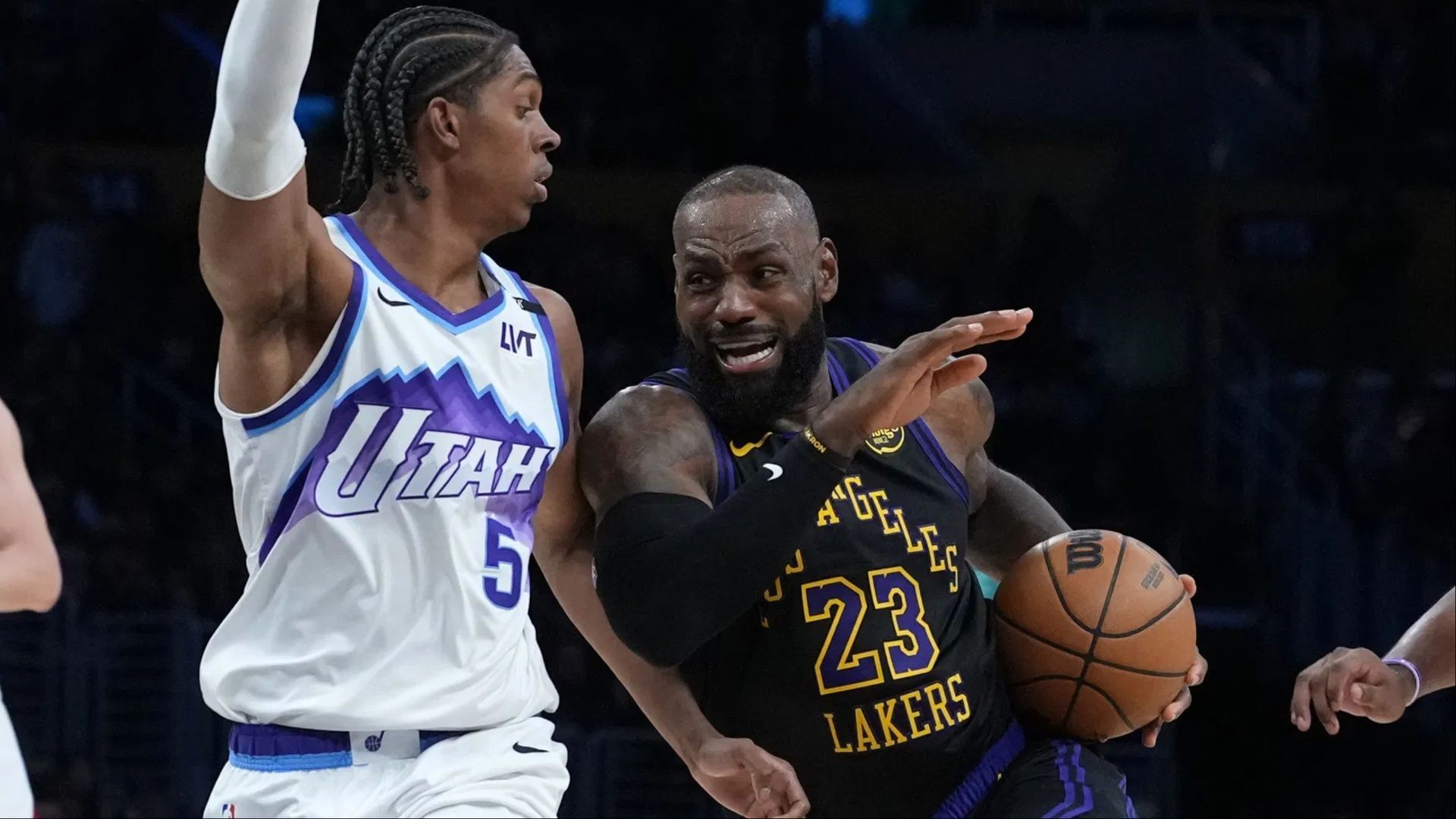 LA Lakers vs Utah Jazz Game Player Stats and Box Score. (Photo: IMAGN)