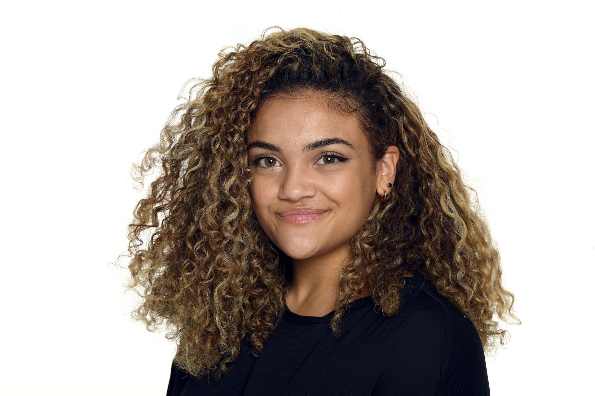  Laurie Hernandez poses for a portrait. (Photo by Getty Images)