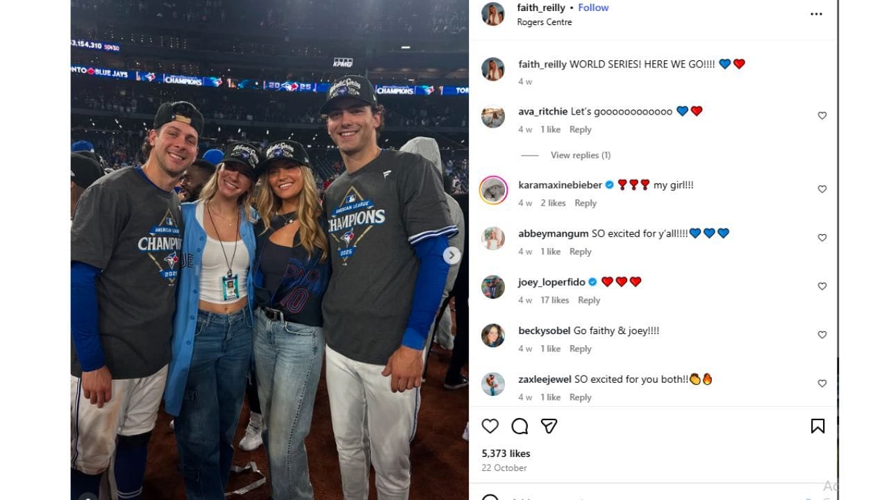 (Image source- Faith Reilly/ Instagram)