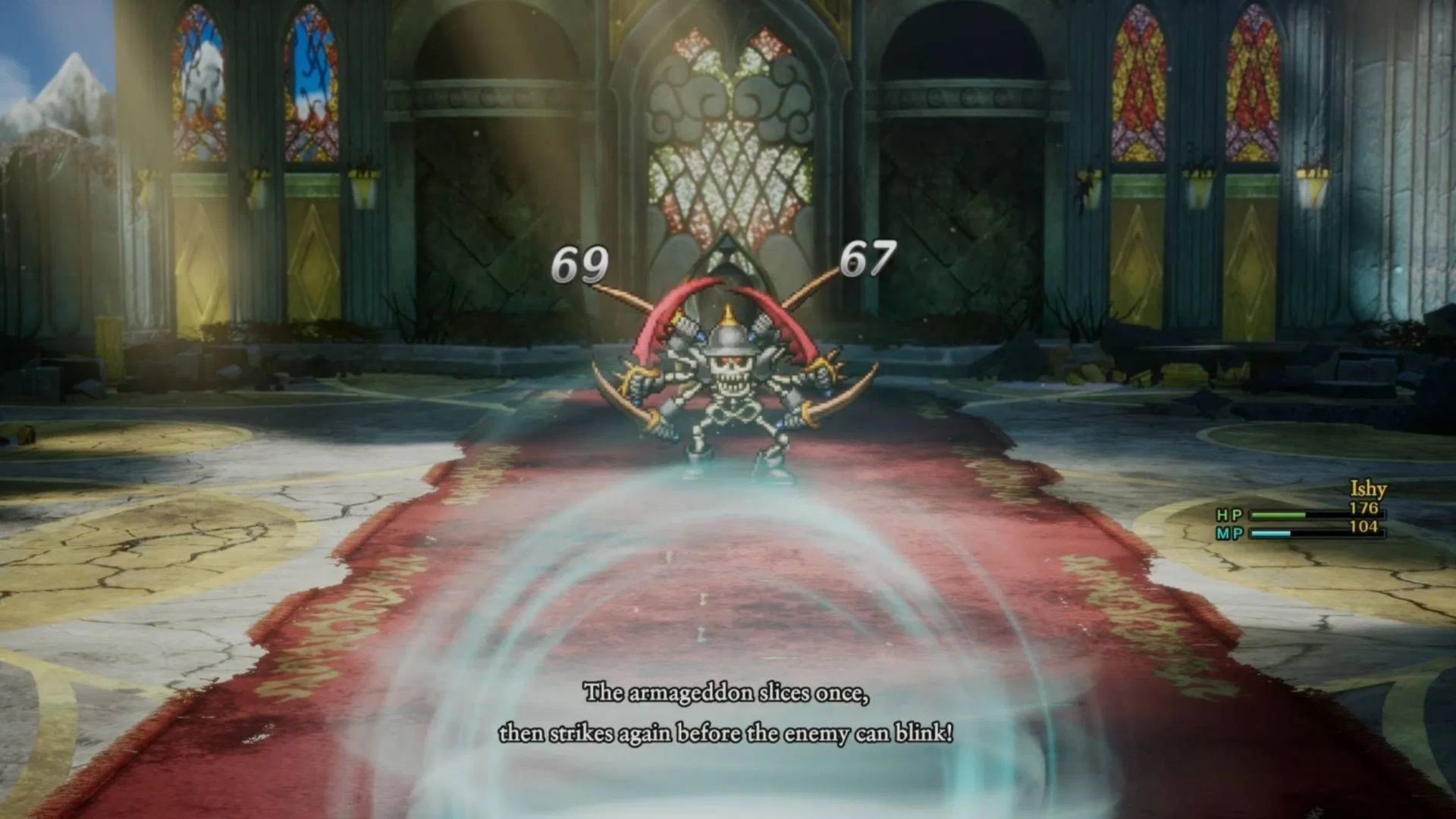 You have to go through a lot of cutscenes and seeing Zalen get his inspiration back, but the reward is mighty (Image via Square Enix)