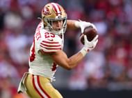 Christian McCaffrey at San Francisco 49ers v Arizona Cardinals - NFL 2025 - Source: Getty