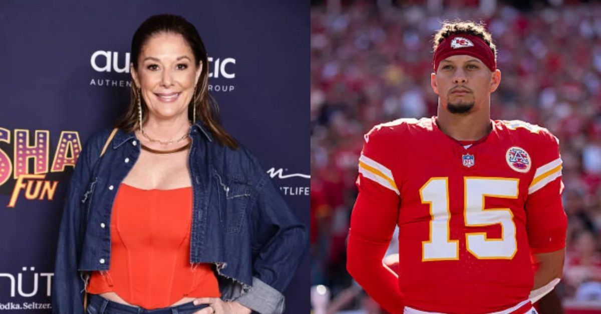WATCH: Patrick Mahomes’ mom Randi Mahomes reps Chiefs couture pieces as she give in-depth outfit deets