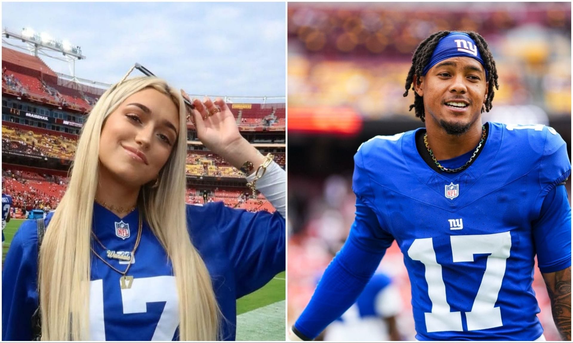 Wan&rsquo;Dale Robinson GF Alyna Wampler