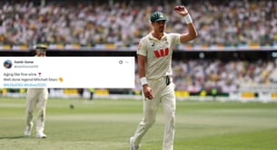 “Aging like fine wine” – Fans in awe as Mitchell Starc bags a 7-fer to dismantle England on Day 1 of AUS vs ENG Ashes 2025-26 1st Test