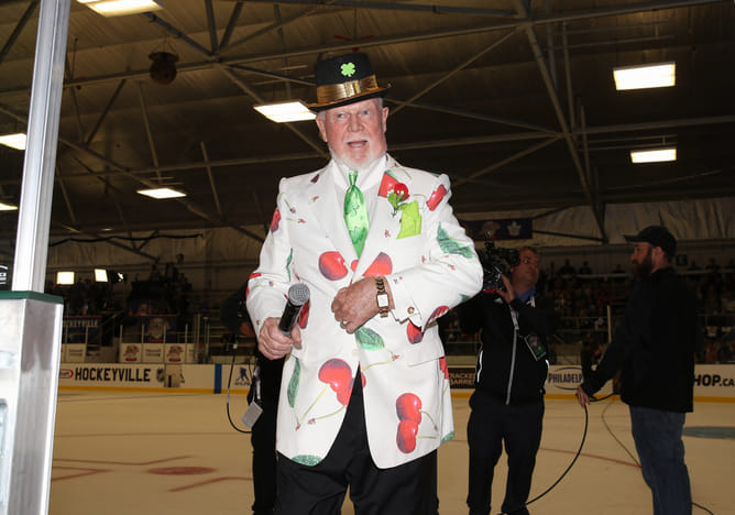 Canadian hockey legend Don Cherry is "done with being in the public eye", turns down offer to drop pucks at hockey games