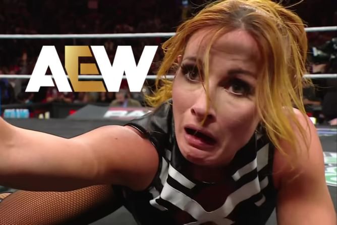 Absent AEW star reacts after Becky Lynch surprisingly loses her title on WWE RAW