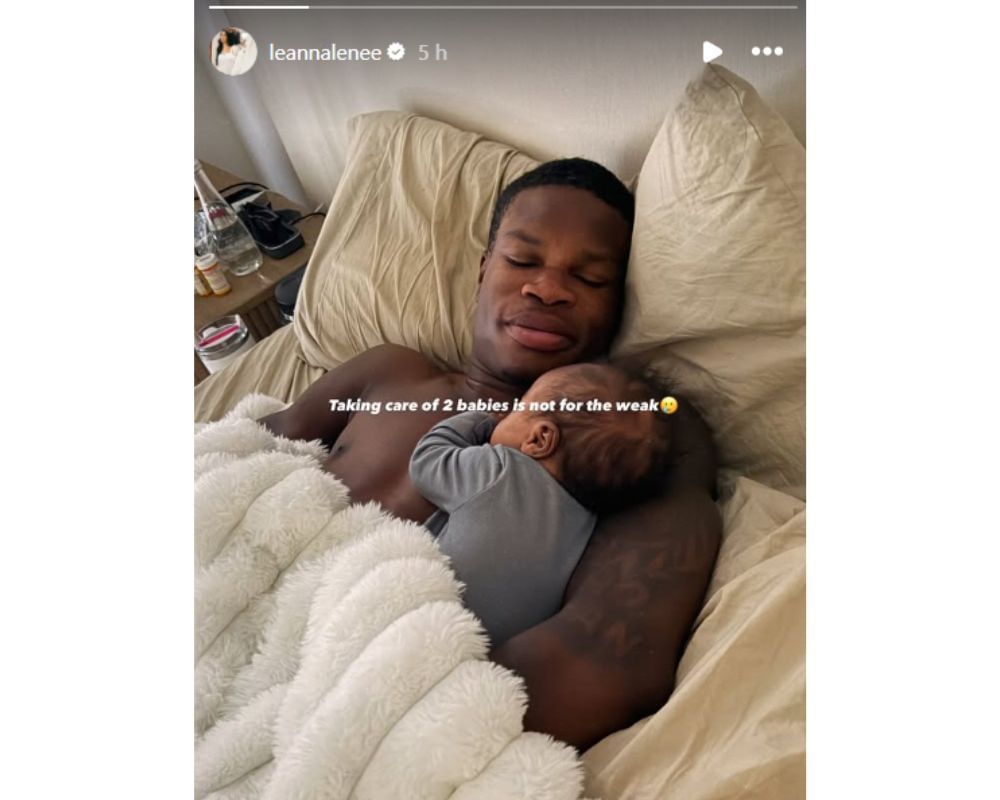 Travis Hunter&rsquo;s wife Leanna Lenee takes playful jab at Jaguars WR (IG/@leannalenee)