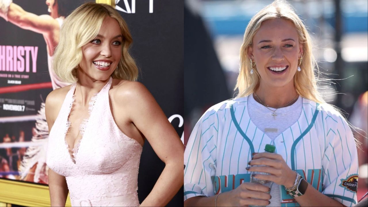 Sophie Cunningham posted an NSFW reaction to her picture with Sydney Sweeney [Picture Credit: Getty]