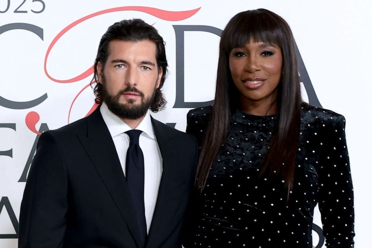 Venus Williams and her fiance, Andrea Preti - Source: getty
