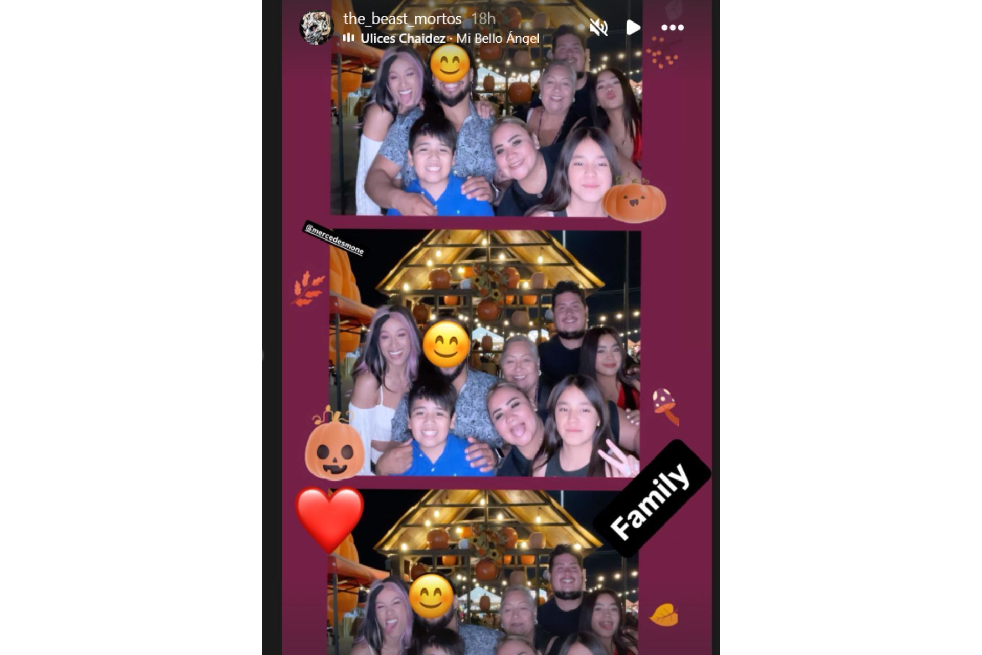 Mercedes&#039; real-life boyfriend, The Beast Mortos shared snippets on his Instagram story