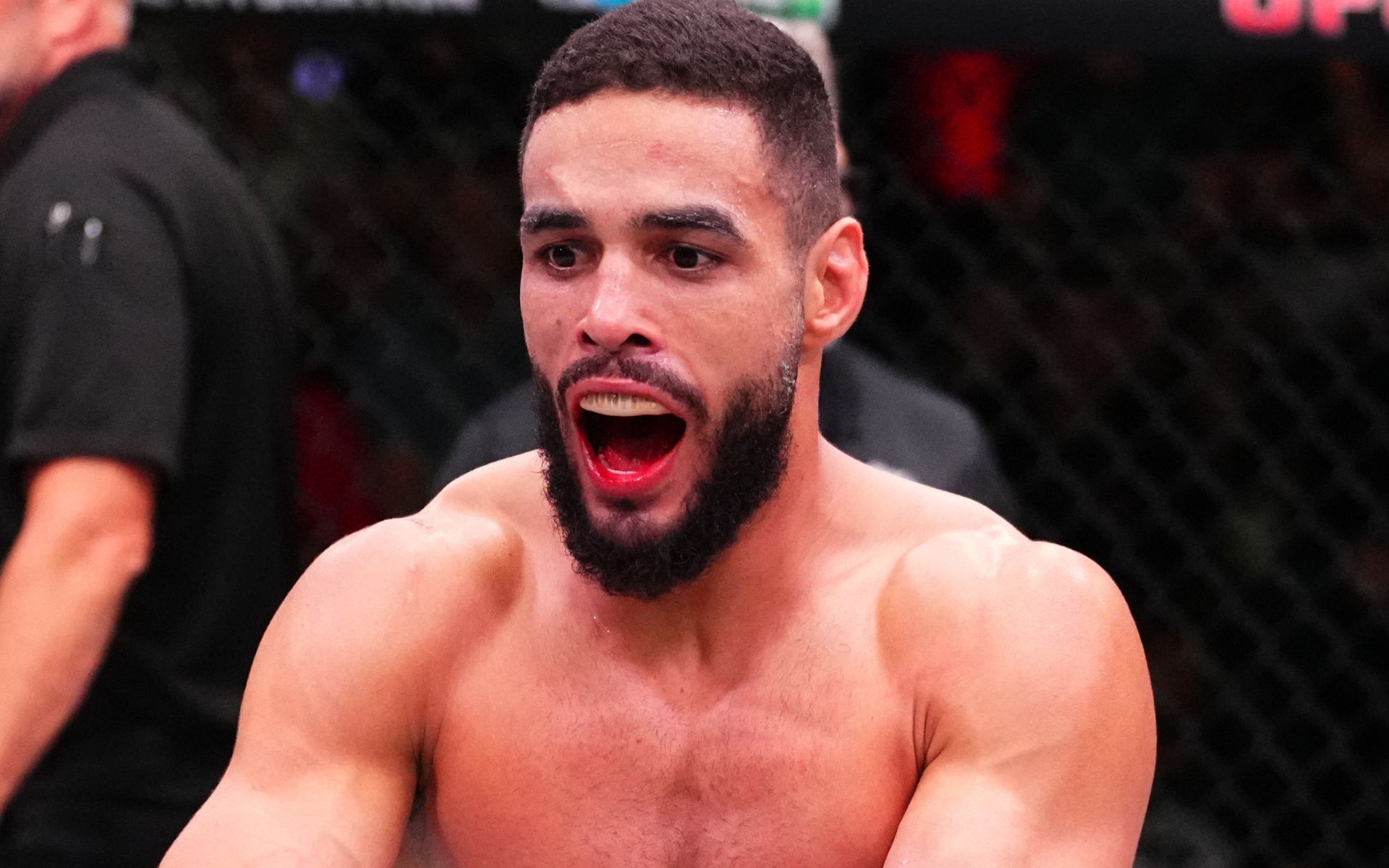 Gabriel Bonfim (pictured) after his UFC Vegas 111 win. [Image courtesy: Getty Images]