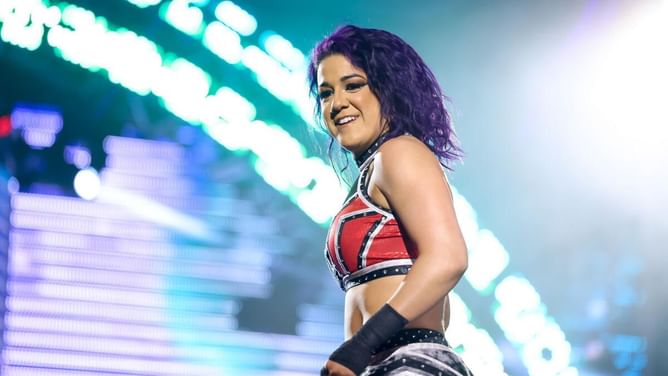AEW champion pays a tribute to Bayley during high-stakes match at Full Gear 2025