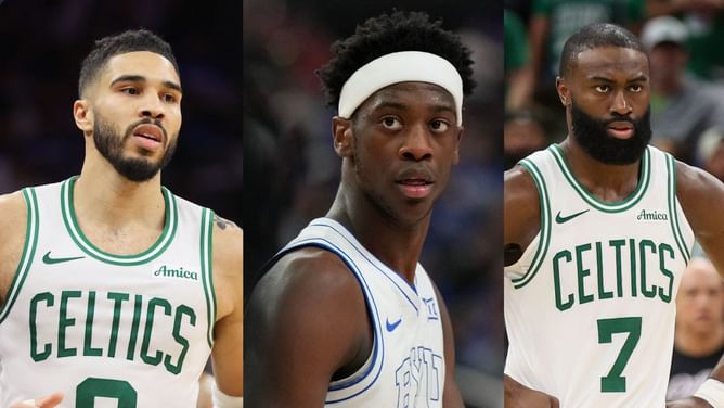 AJ Dybantsa Keeps it Real on Playing Alongside Jayson Tatum and Jaylen Brown Despite Similar Roles
