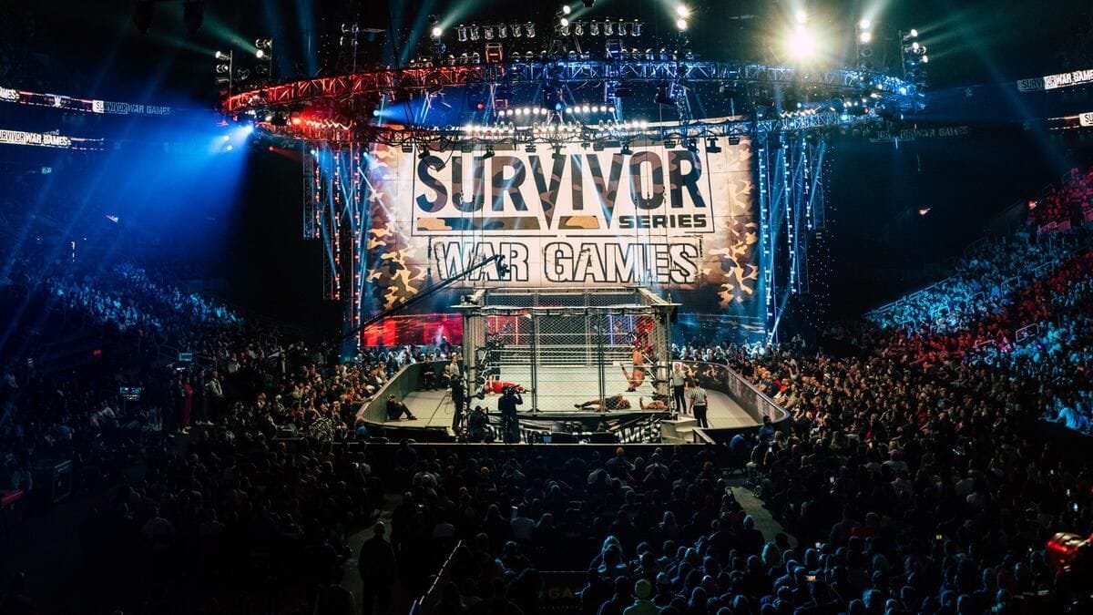 Survivor Series stage [Photo: wwe.com]