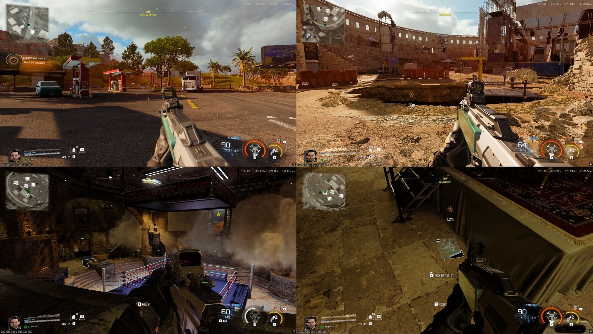 Locate the tablet inside the colosseum (Image via Activision)