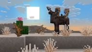 A husk and a parched riding a camel husk (Image via Mojang)