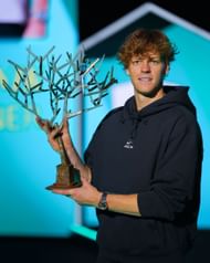 Sinner at the Rolex Paris Masters 2025 (Image Source: Getty )