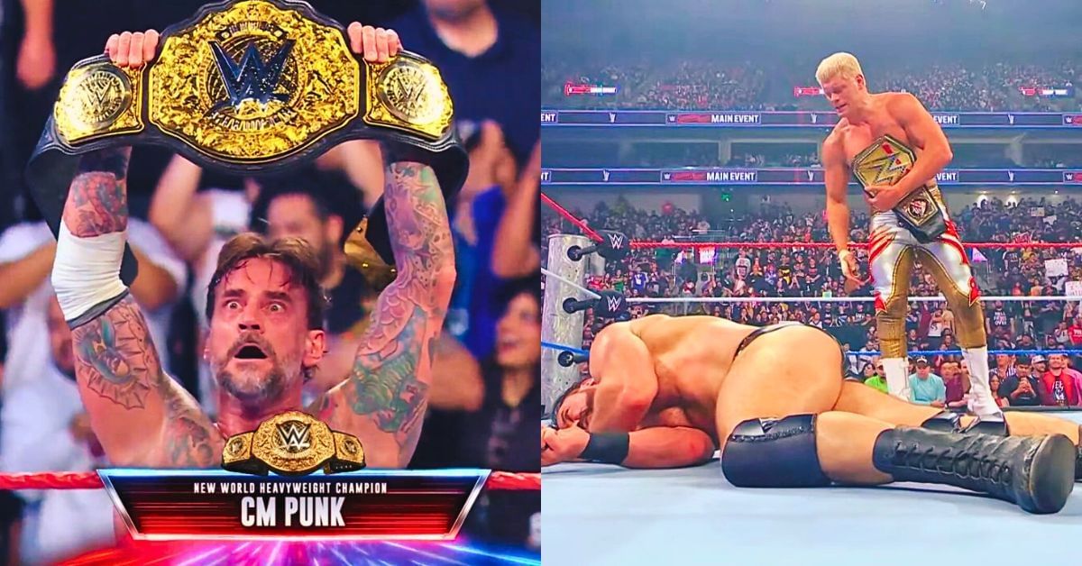 WWE Saturday Night's Main Event Results: Two huge title changes; CM Punk wins! (11/1/2025)