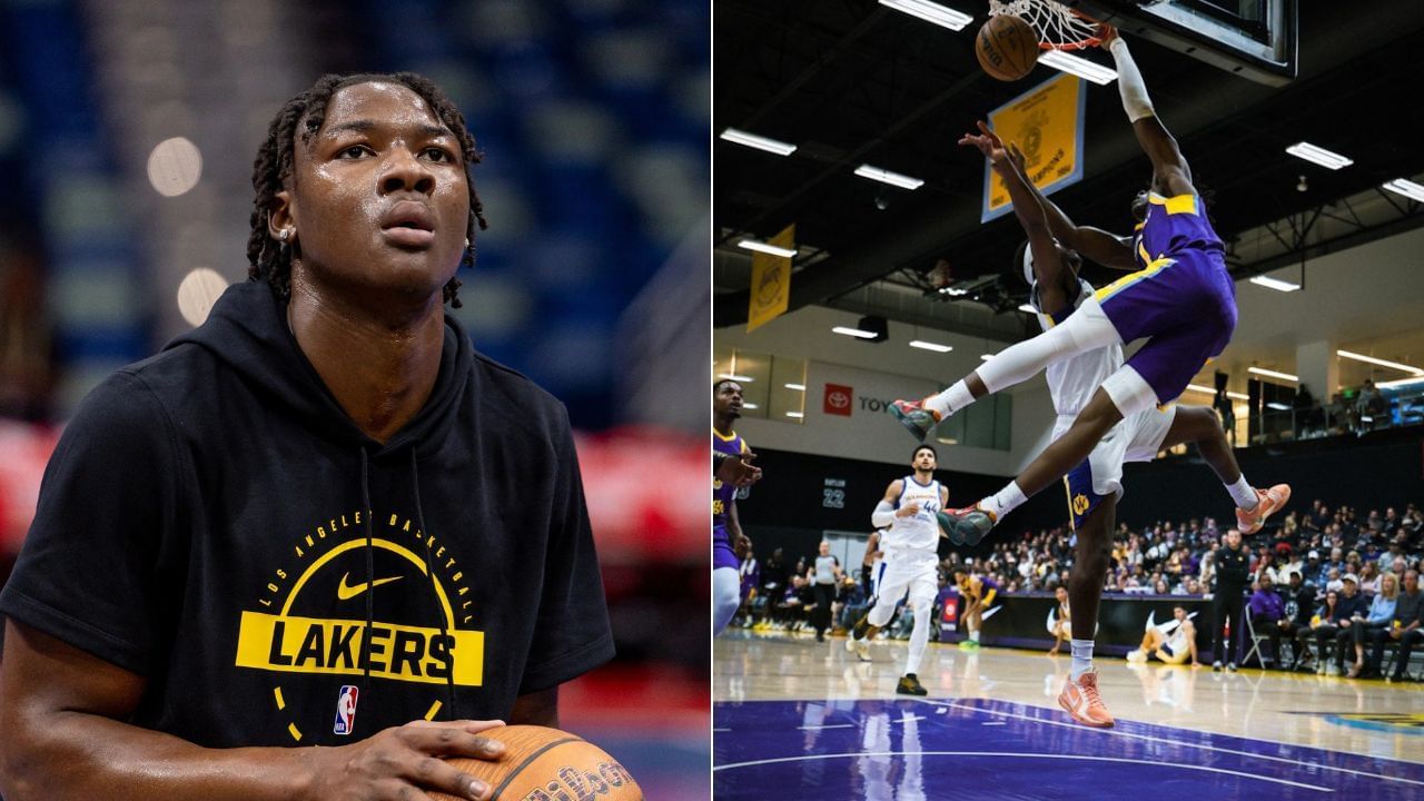 &quot;Zion Williamson Without The Food Addiction&quot;: Lakers Fans Go Bonkers as Adou Thiero Showcases Elite Athleticism in G League (Image Source: South Bay X, IMAGN)