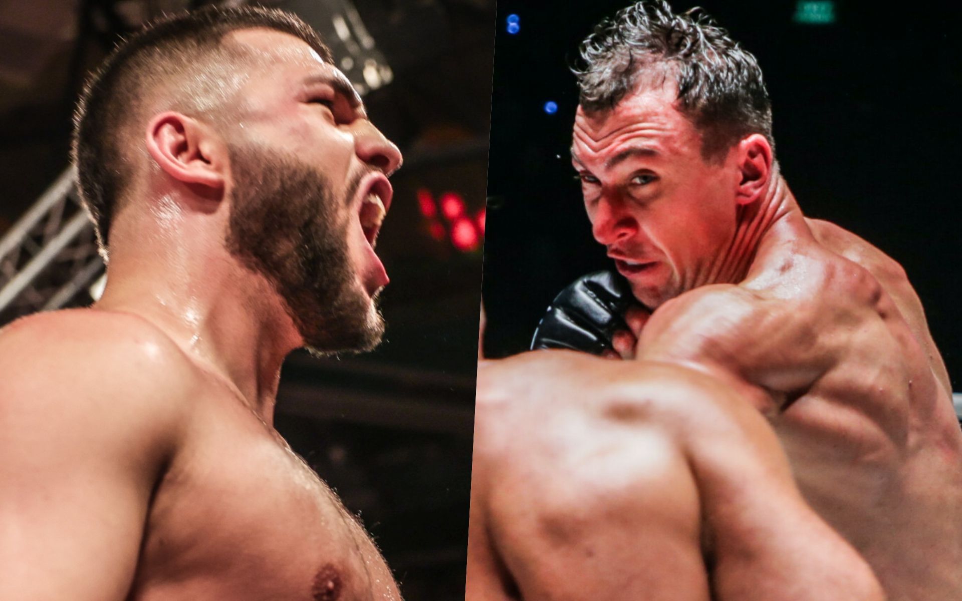 Samet Agdeve (L) vs Roman Kryklia (R) | Image credit: ONE Championship