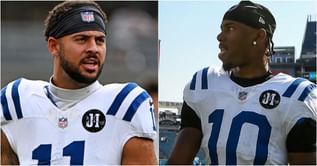 Michael Pittman Jr. drops 4-word message grieving Adonai Mitchell trade to Jets