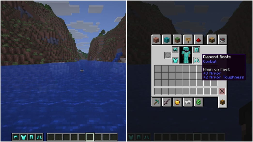 How to add armor HUD in Minecraft