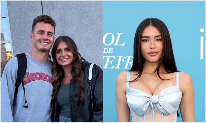 Madison Beer drops 3-word message for Ladd McConkey in wife Sydney's birthday post for Chargers WR