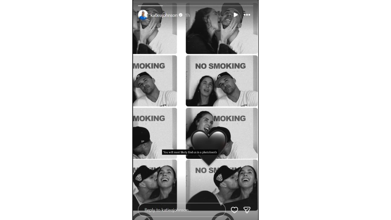 Katie Johnson&#039;s Instagram story