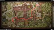 Take this route to reach the building area (Image via Deep Silver)