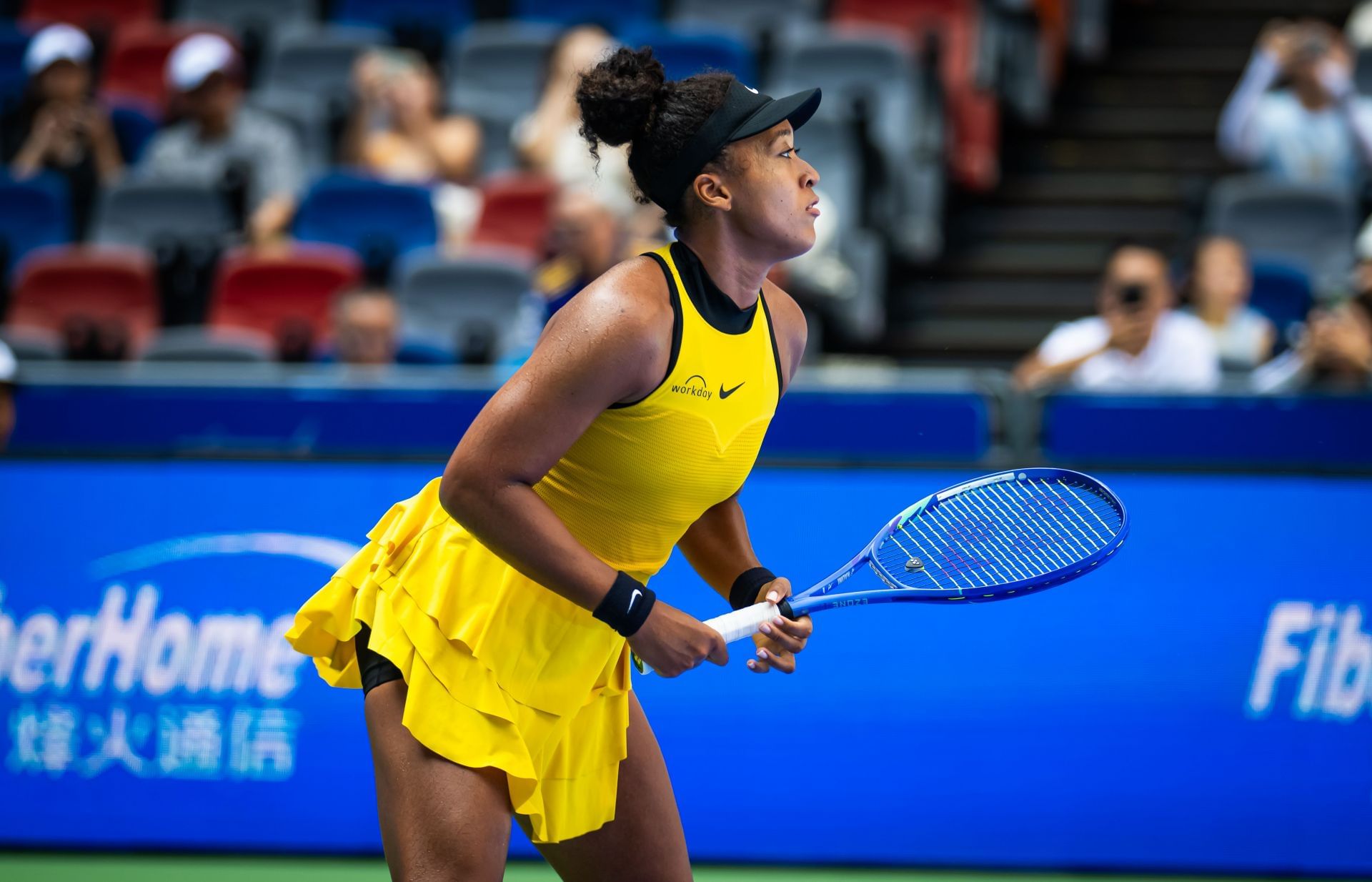 Naomi Osaka at the 2025 Wuhan Open - Day 4 - Source: Getty