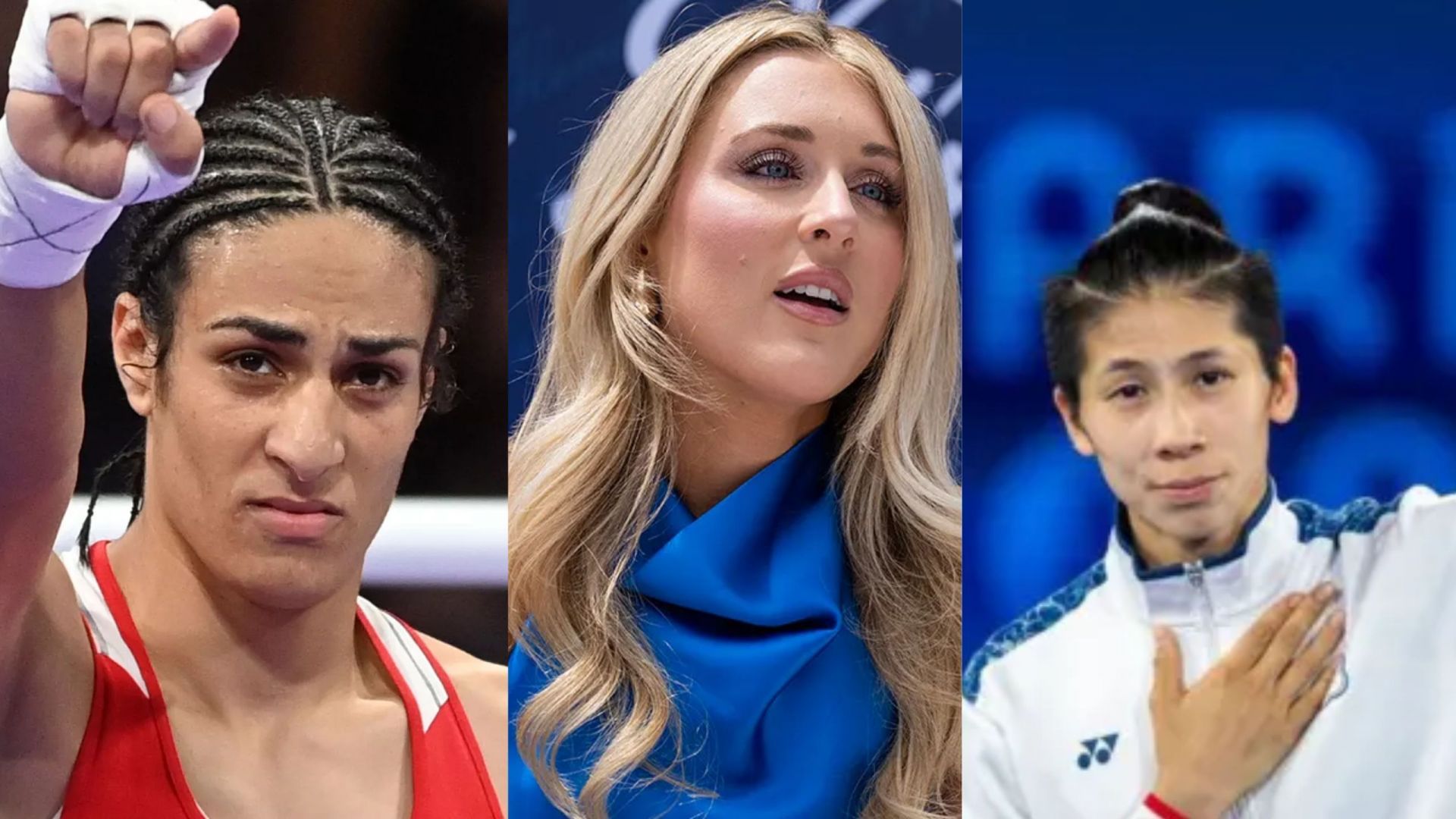 Riley Gaines reiterates her stance on banning Imane Khelif and Lin yu-Ting from women