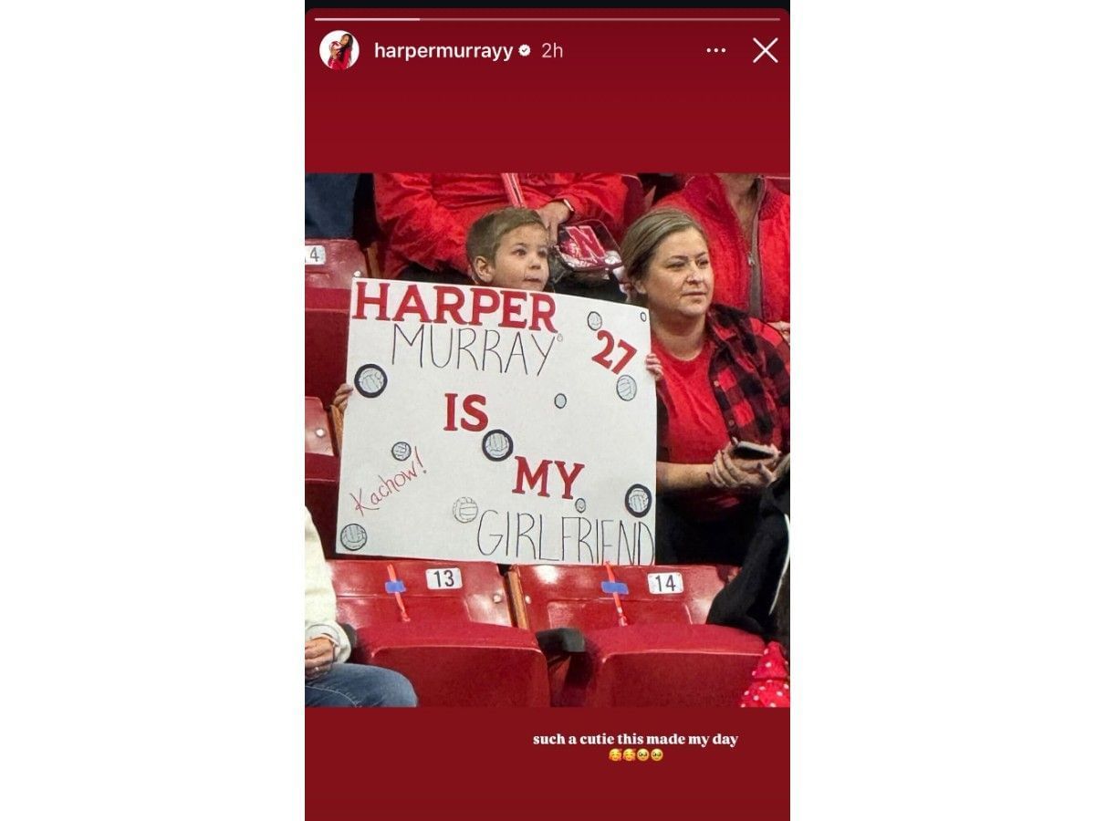 Murray&#039;s Instagram story