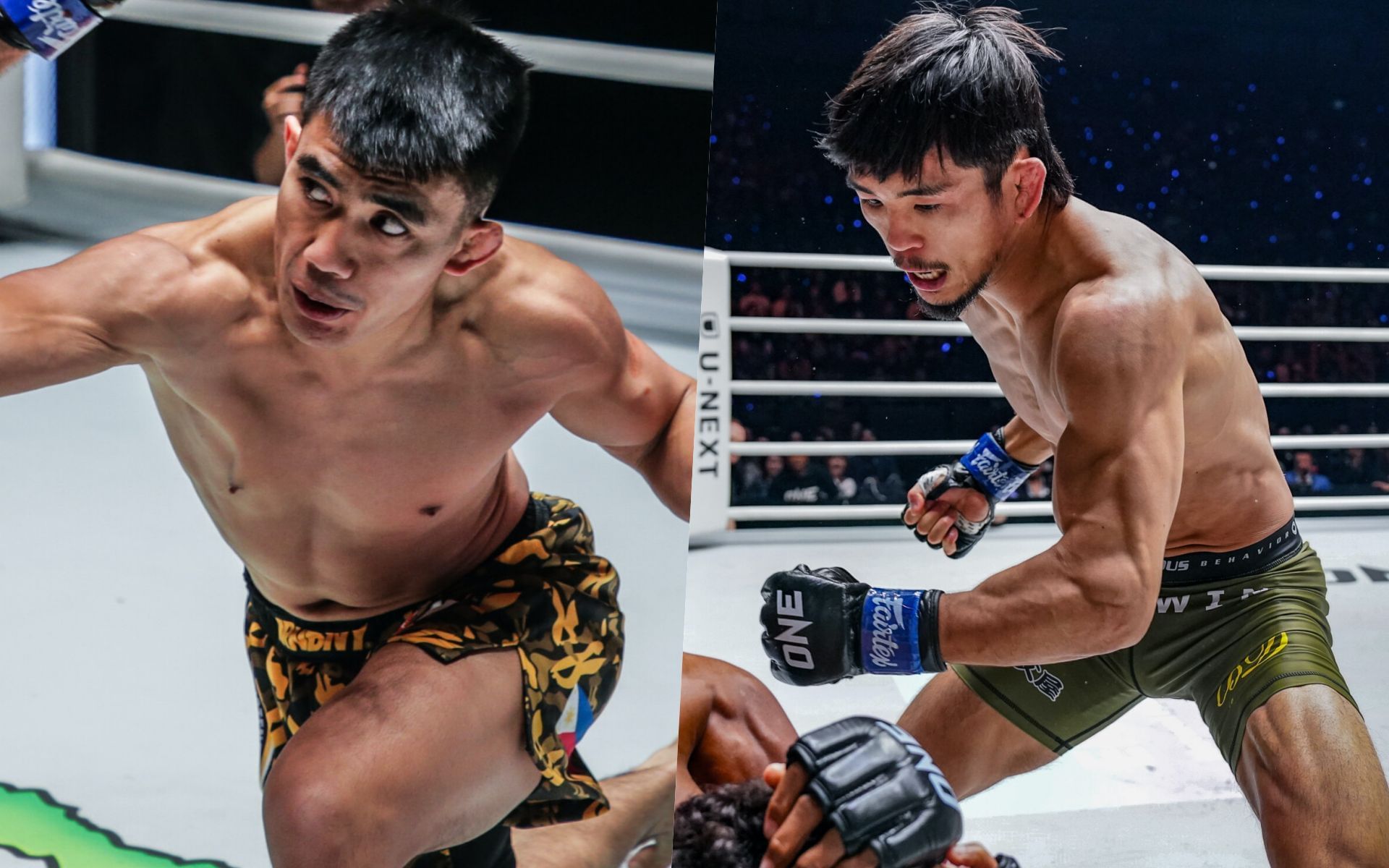 Yuya Wakamatsu (R) vs Joshua Pacio (L) | Image by ONE Championship