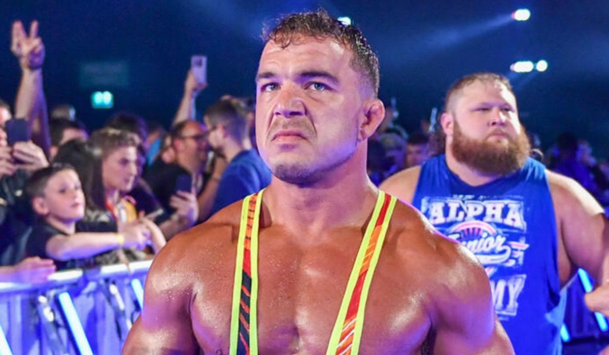 Chad Gable is currently on hiatus from WWE. [Image credits: WWE.com]