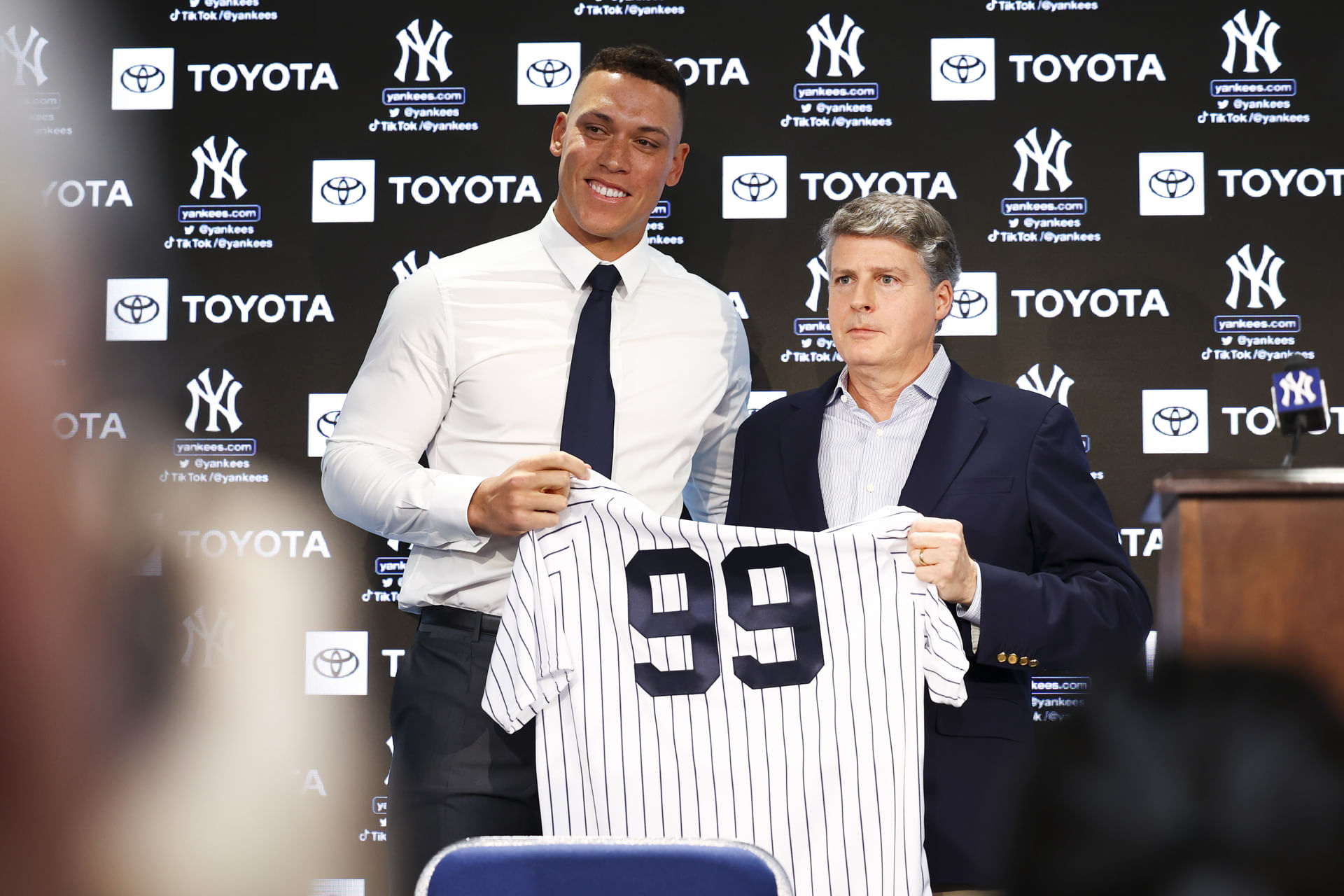 MLB: New York Yankees-Aaron Judge press conference - Source: Imagn