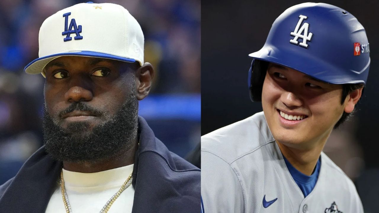 LeBron James (L), Shohei Ohtani (R) (Images from - Getty)