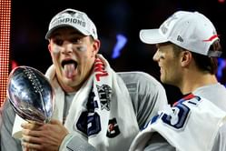 Patriots great Rob Gronkowski makes his feelings known on possible statue after Tom Brady's at Gillette Stadium