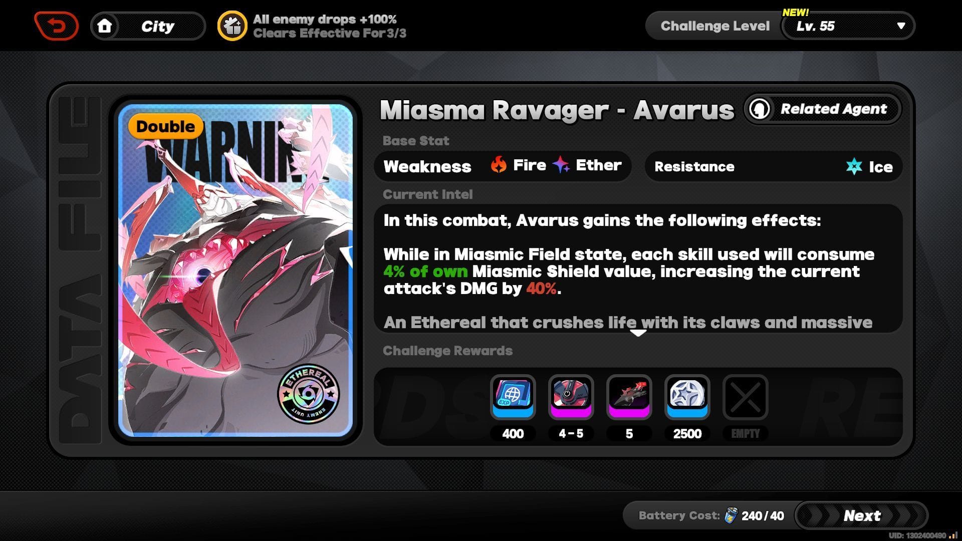 Miasma Ravager - Avarus Expert Challenge preview (Image via HoYoverse)