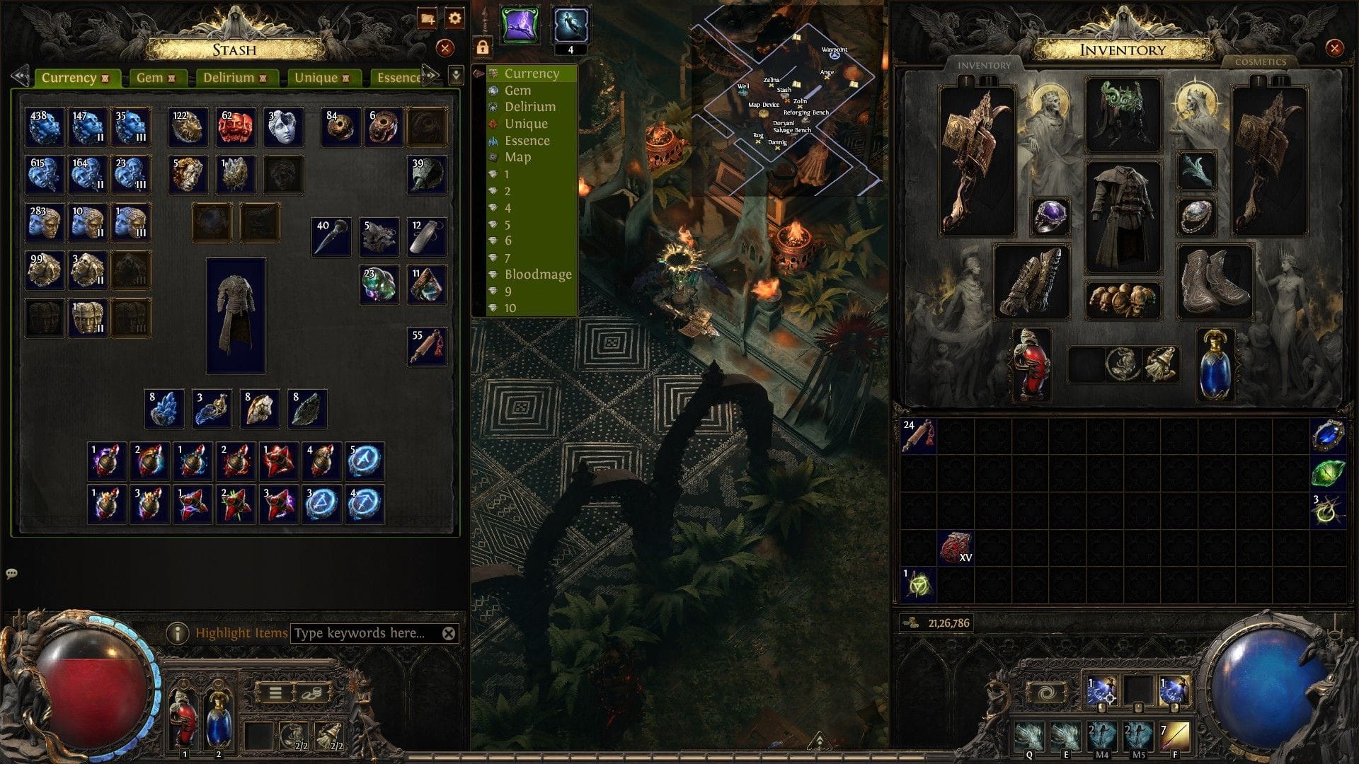 Currency Tab je nejlepší QoL, kterou můžete získat (obrázek přes GGG)